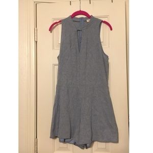 Red Dress Boutique Chambray Romper